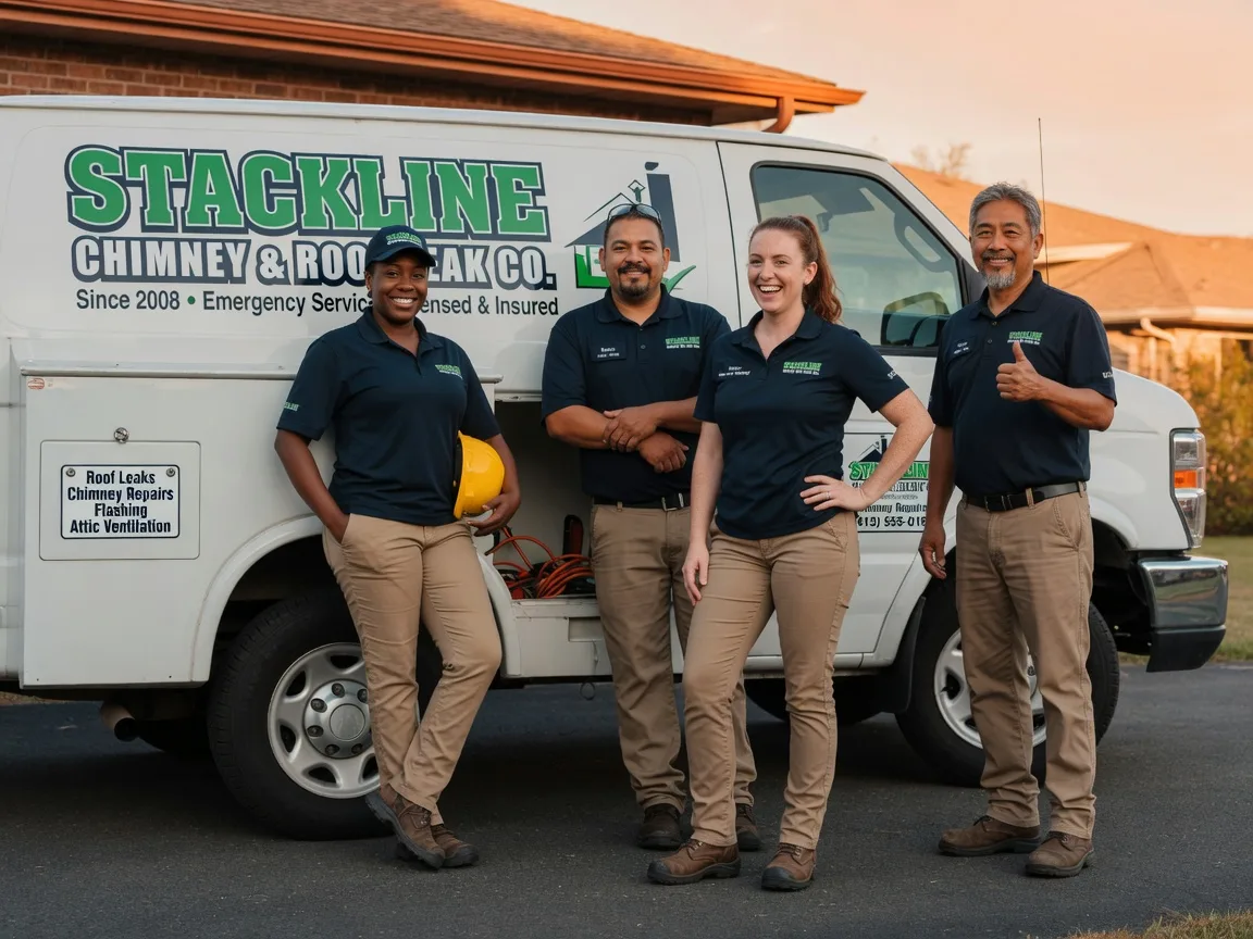 Chimney flashing repair company in Chester, IA